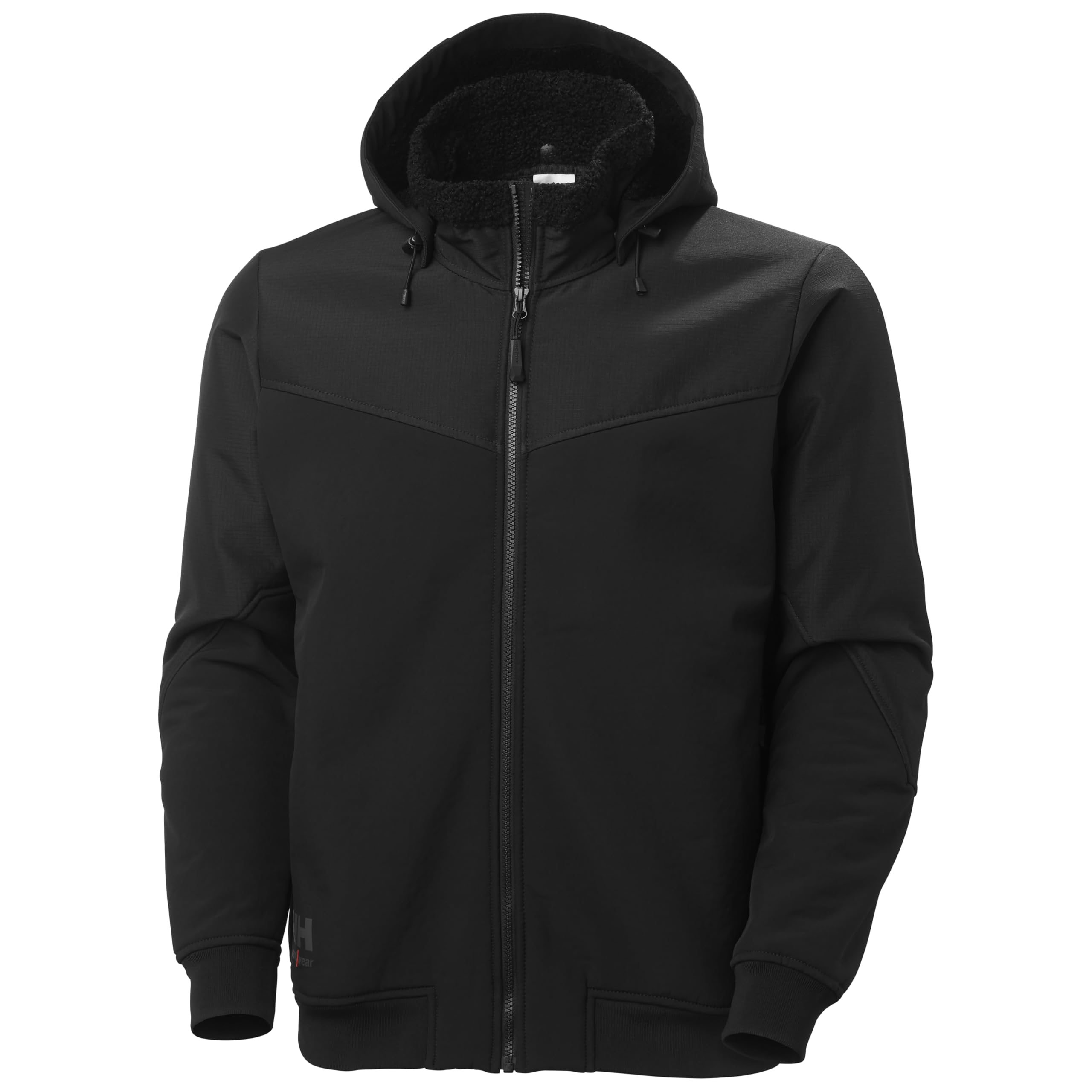 Helly-Hansen Workwear Men's Oxford Winter Softshell Jacket, Black, L