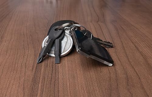 Miniatura 4 de Performance Tool Juego de destornilladores de llavero de acero 20234 con Phillips y llaves ranuradas, recubrimiento en polvo negro para mayor