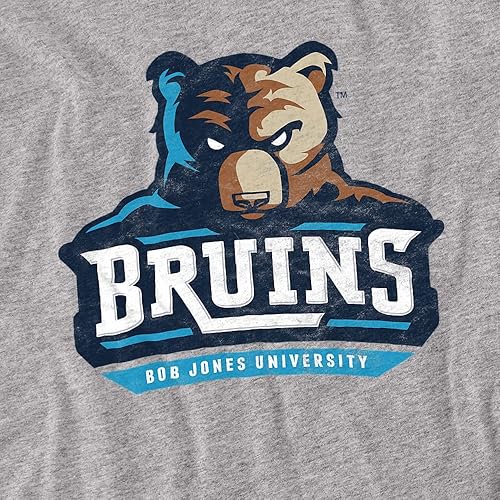 Miniatura 2 de Bob Jones University Official Distressed Primary Logo Youth Kids BoyGirls T Shirt