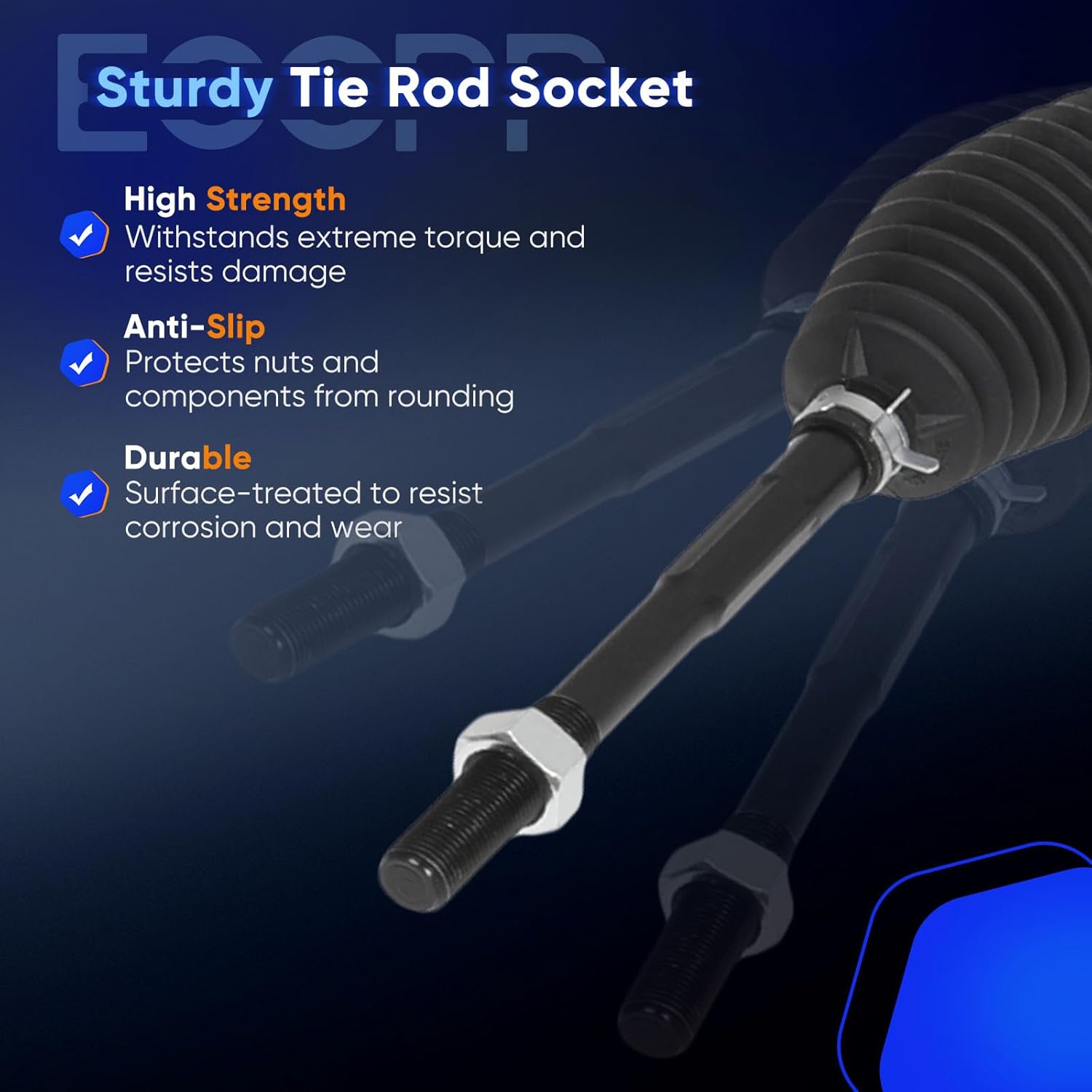 ECCPP Complete Power Steering Rack and Pinion Assembly fit for 2006 for Hummer H3 3.5L 2007-2010 for Hummer H3 3.7L 2008-2010 for Hummer H3 5.3L 22-1040, 15864176