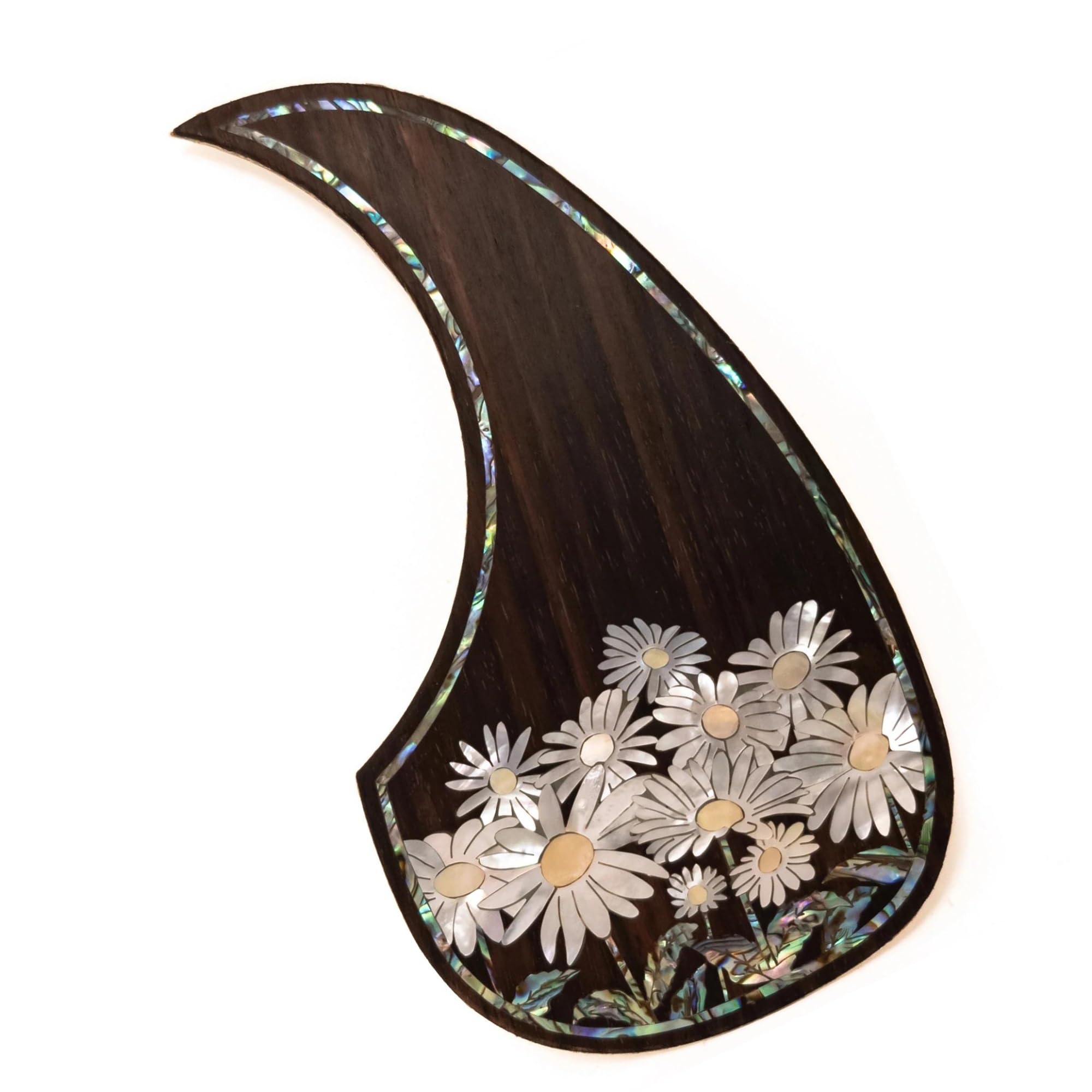 Uniwersalna osłona pickguardu do gitary akustyczne Pickguard do gitary akustycznej Palisander Trwałość Powierzchnia trudna do uszkodzenia(3)