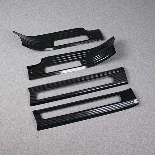 Miniatura 9 de Rqing Para Volvo XC90 2016 2017 2018 2019 2020 2021 2022 2023 - Moldes de cubierta para umbral de puerta interior (plateado)