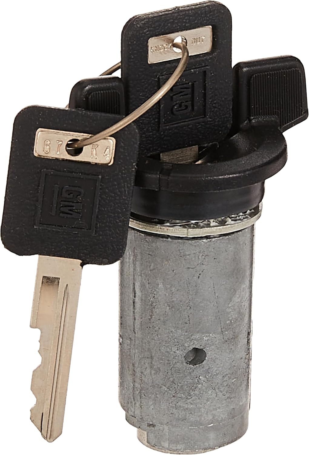 GM Genuine Parts D1414B (07840574) Black Steering Column Lock and Ignition Switch Cylinder