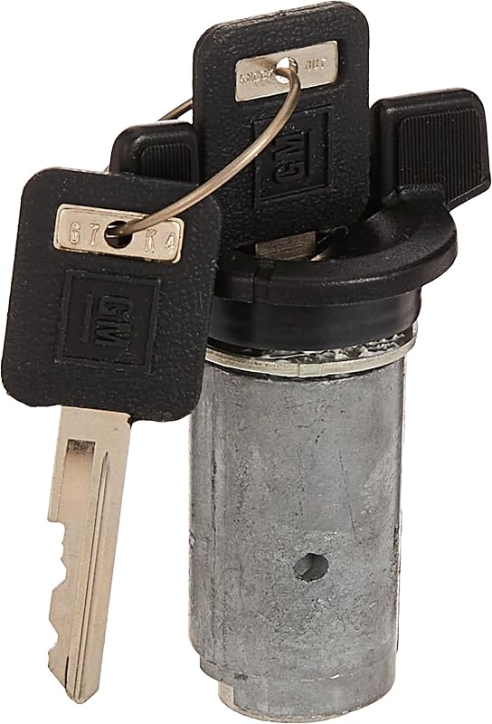 Cilindro da trava da coluna de direção e ignição GM GENUINE PARTS D1414B preto – 3,7 x 4,1 x 4,1 cm