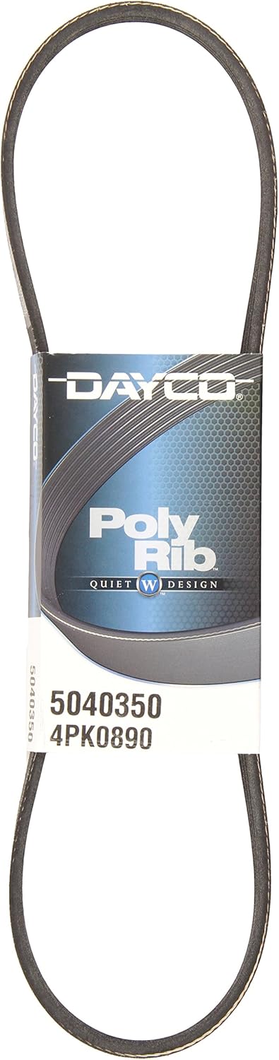 Dayco 5040350 Serpentine Belt , Black
