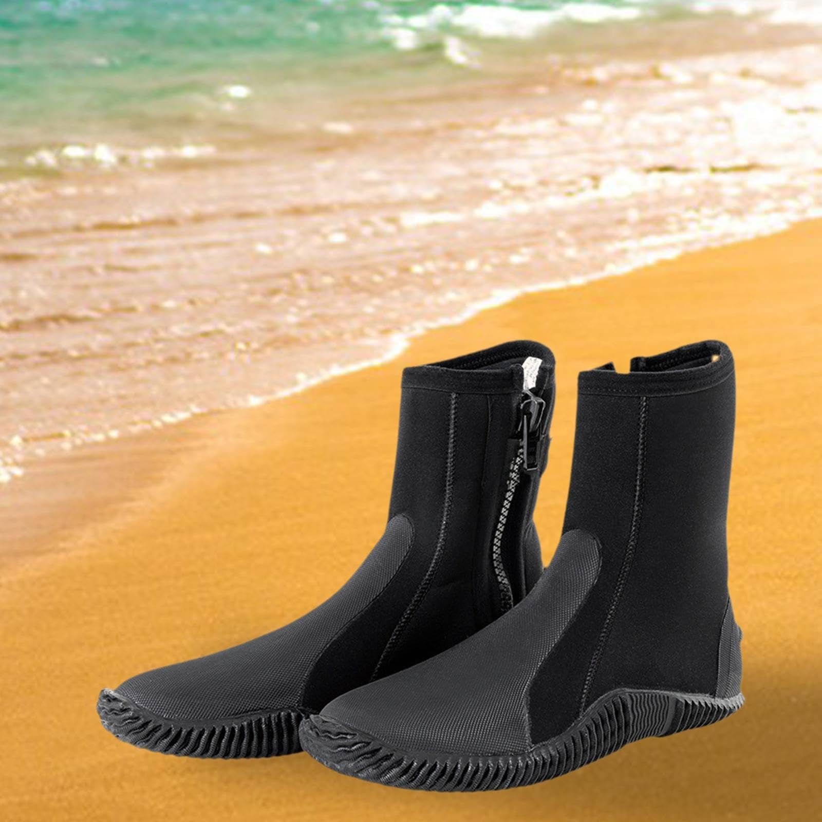 APIRILY® Neoprene Dive Boots 5mm Water Boots Water Shoes for Rafting Surfing Kayaking 4 | Sporting Goods | Water Sports | Fins, Footwear & Gloves | Boots, Booties-image-36