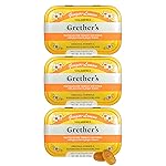 GRETHER\'S Sugarfree New Flavor Ginger Lemon Pastilles Remedy for Dry Mouth Relief - Soothing Throat & Healthy Voice - Gift for Singers - 3-Pack - 3.75 oz.