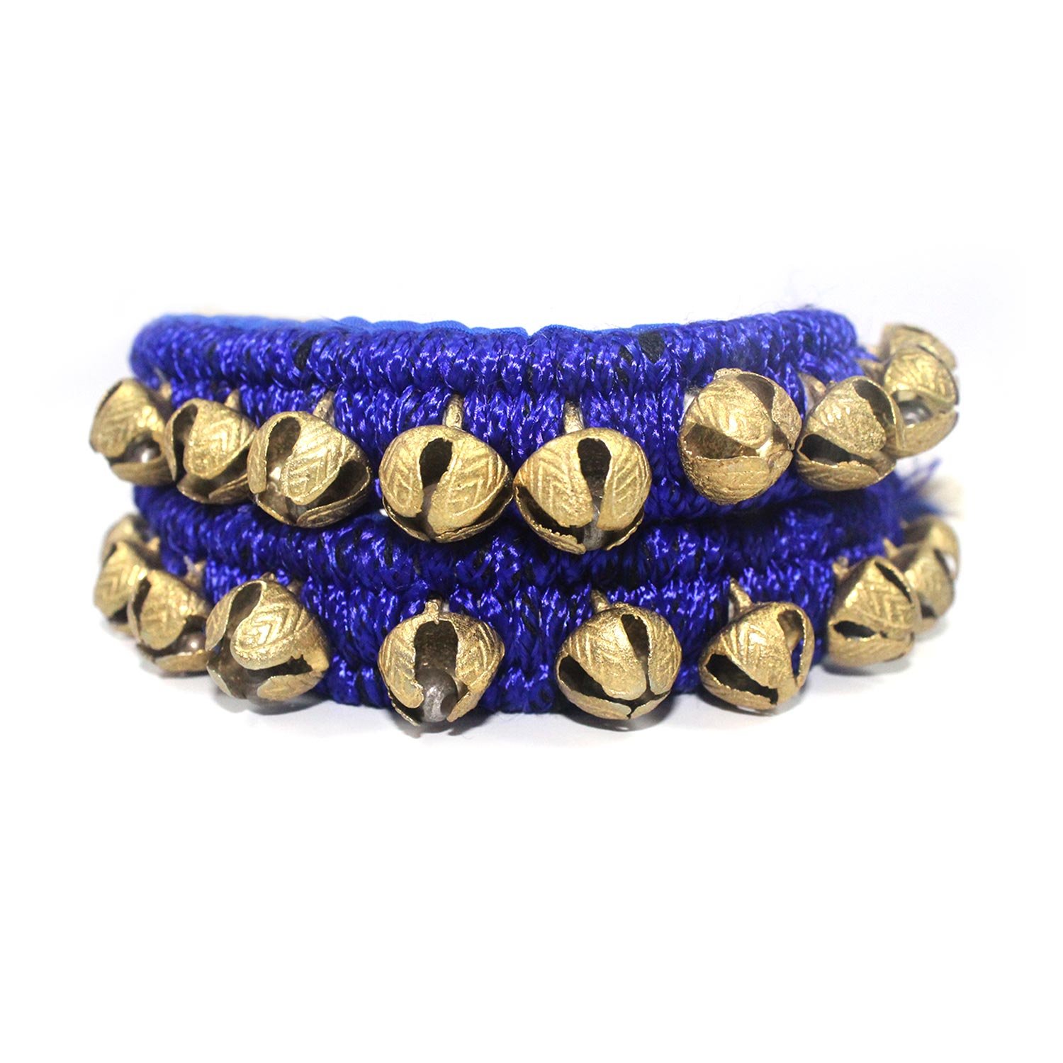 Indian Classical Dance Bharatanatyam 22 No. Ghungroo Set 10+10 Bells 1 Line