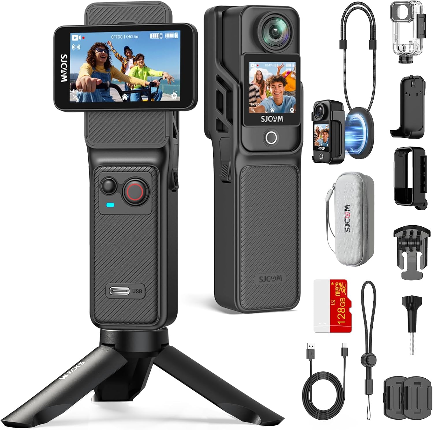 SJCAM C400 Cámara Deportiva 4K miniatura 1