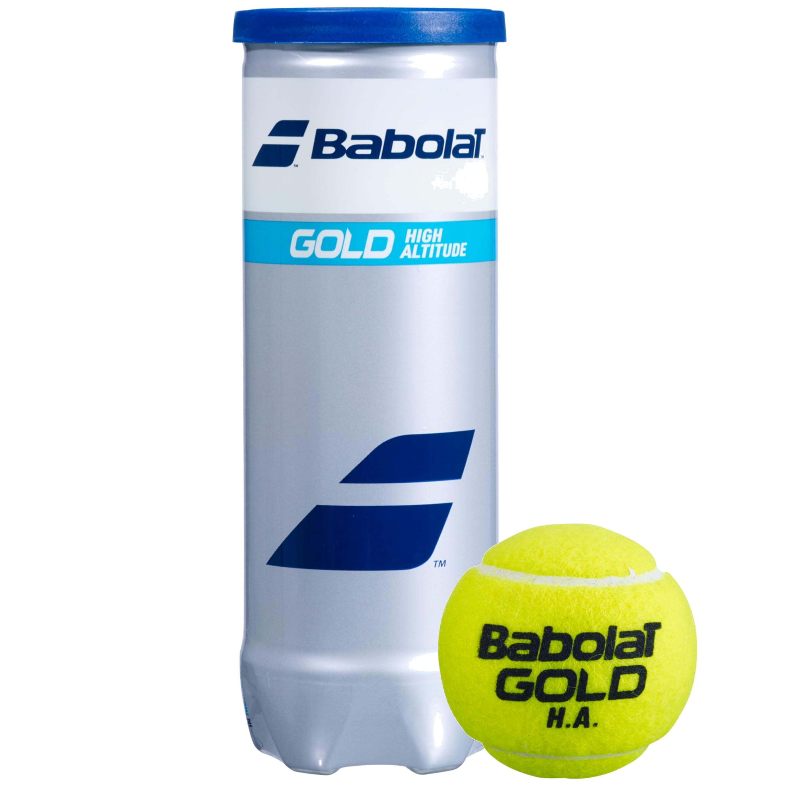 Babolat Gold High Altitude Tennis Balls - 3 Ball Can in Multi-Packs (2-24 Cans Available)