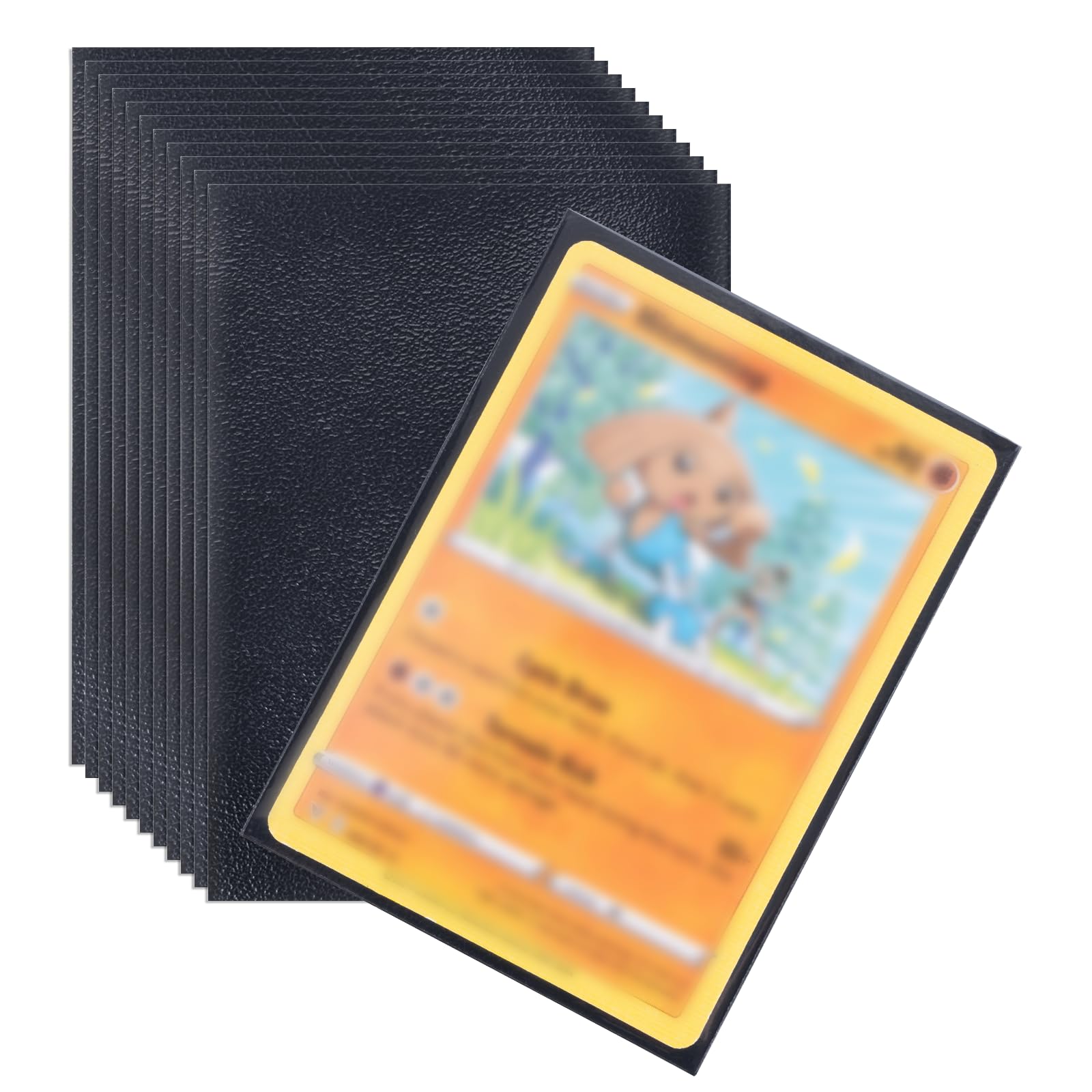 Carehabi Card Protectors, 500 Pezzi, Trasparenti Bustine Carte, 66 X 91 MM, Tasche Vuote per Carte Sportive, Collezionabili, MTG, Pokemon Magic