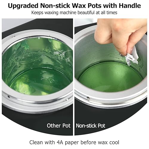 Miniatura 27 de Kit de cera nasal de CoFashion - 1.76 oz de cera para depilación, 20 aplicadores (hasta 20 usos), 10 vasos de papel para depilación de nariz y orejas