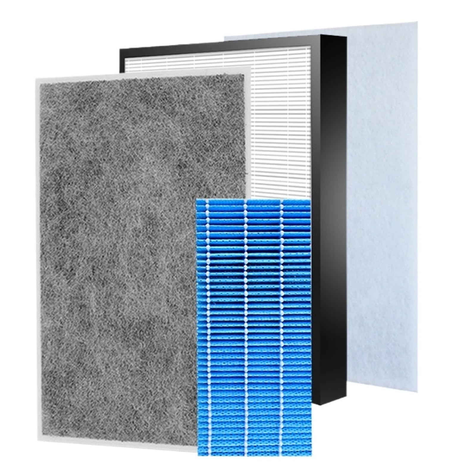 Jxhoengpo Set And Humidifier Fzp30sfu Replacement True Hepa And Deodorizing Filter, Compatible With Sharp, For Models Fpp30u Kc830u Air Purifier Fz-P30sfu Fp-P30u Kc-830U(Set And Humidifier)