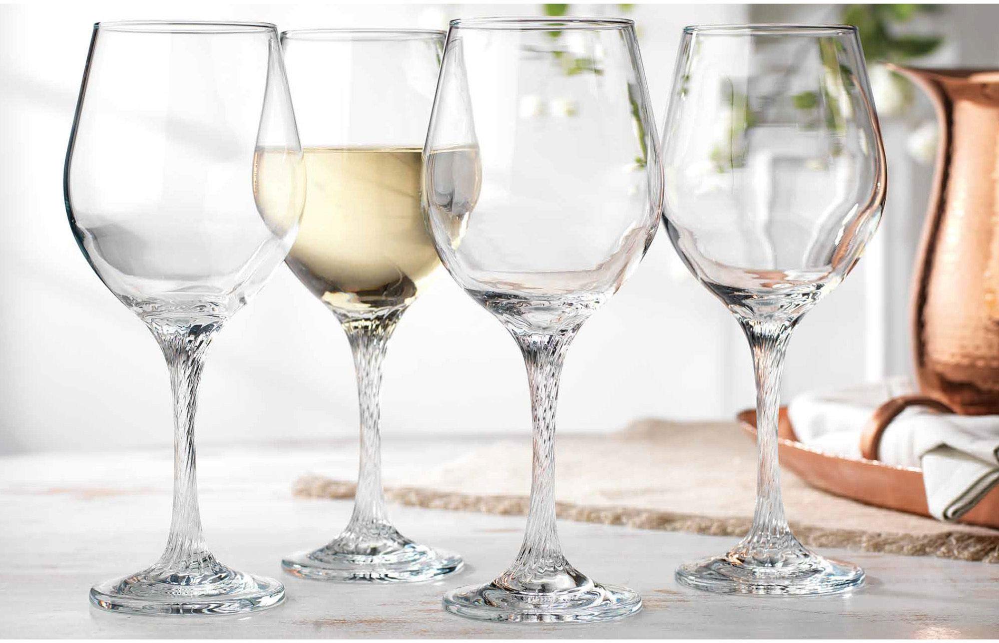 set 4 wine glasses Port, Sherry and Dessert Wine Tasting Glasses