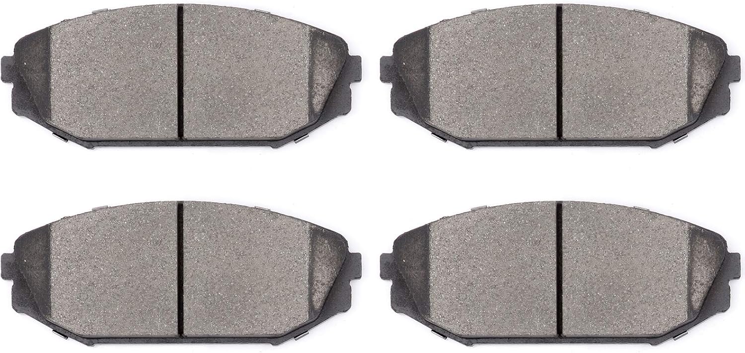 cciyu D793 Ceramic Front Brake Pad Set Fit For 2001-2002 For Acura MDX,1999-2004 For Honda Odyssey
