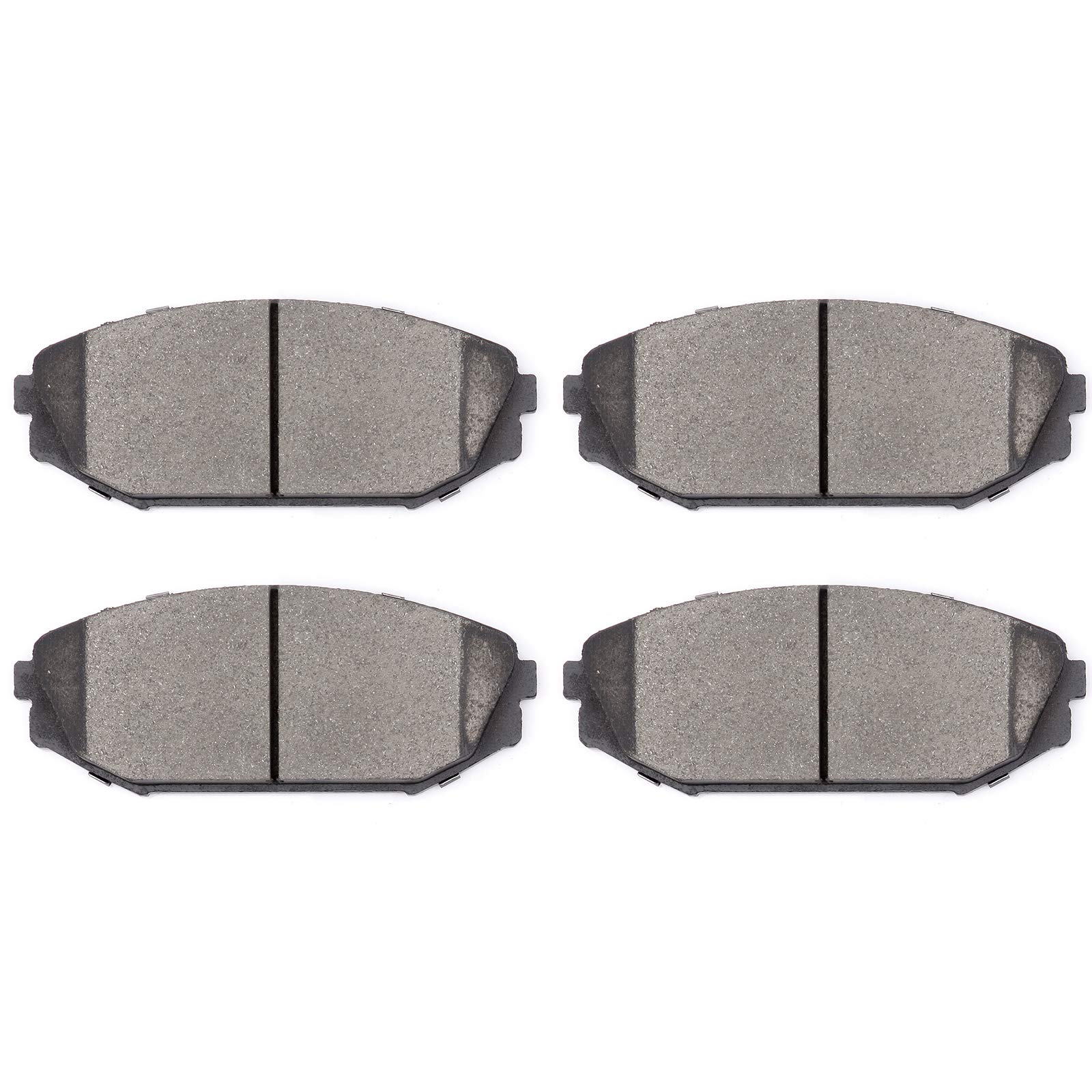 cciyu D793 Ceramic Front Brake Pad Set Fit For 2001-2002 For Acura MDX,1999-2004 For Honda Odyssey
