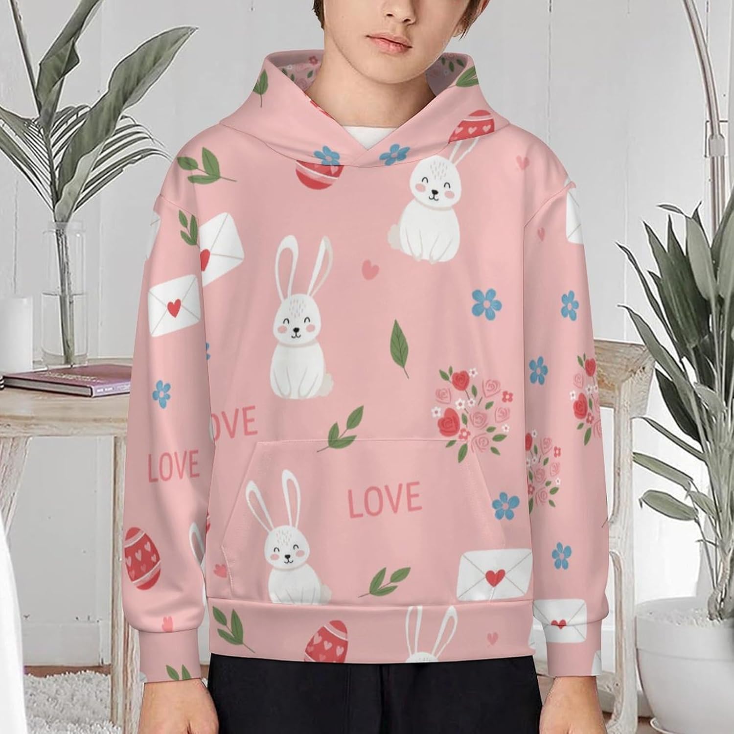 Boys Hoodies Kids Cartoon Sleep-print Long Sleeve Hooded Sweatshirts