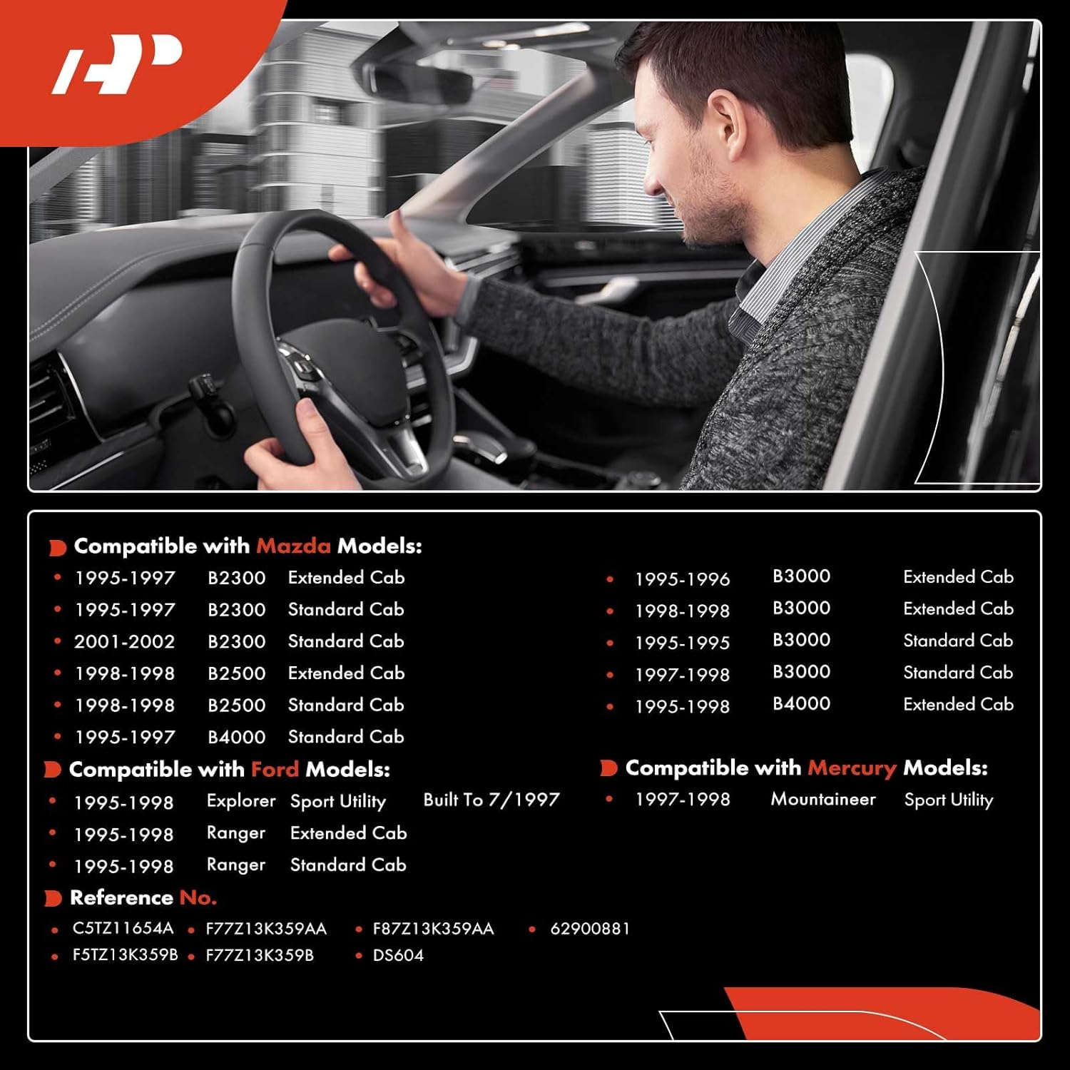 A-Premium Windshield Wiper Washer Switch Turn Signal Switch Headlamp High Beam Switch Compatible with Ford Ranger 1995-1998 Explorer 1995-1998 Mercury Mountaineer 1997-1998 Mazda B2300/2500/3000/4000