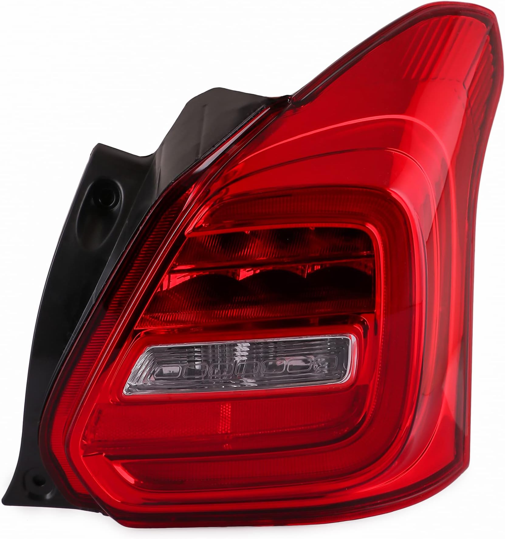 ALL PARTS SOURCE Rear Led Tail Lights/Tail Lamp/Back Side Light/Turn Signal Indicator Red Clear Assembly Easy to Fit Suitable for Maruti Swift 2018 Red, Clear Piece of 1 (Right Side)