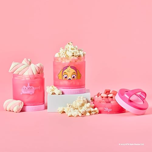 Miniatura 6 de Whiskware Paw Patrol - Recipientes apilables para bebés, niños y niños pequeños, 3 tazas apilables para aperitivos para la escuela y viajes,