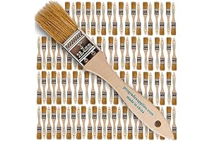 Professional Grade Chip Paint Brushes - Pack of 96! - 1" Chip Brushes