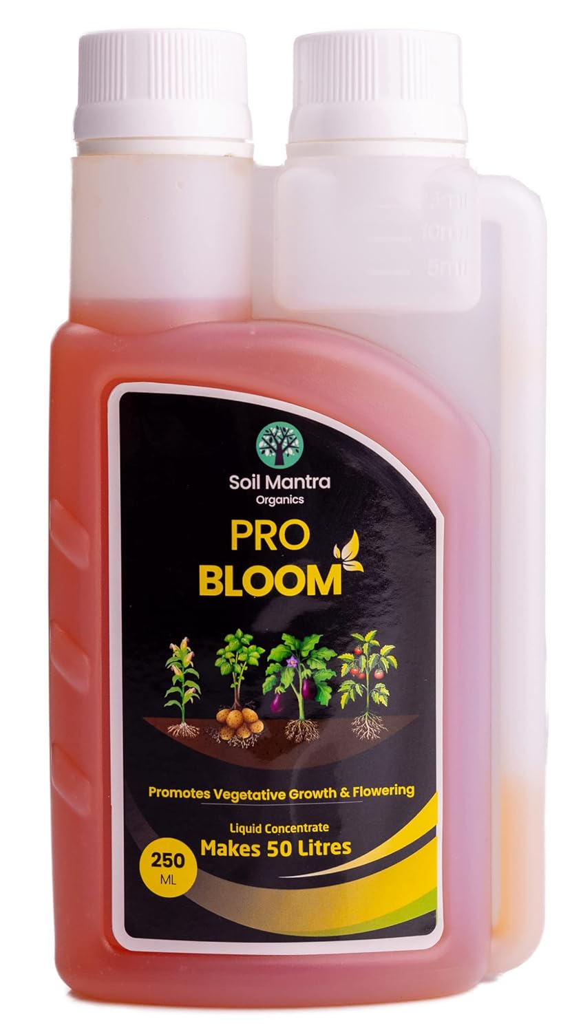Soil Mantra Organics Pro Bloom, Natural Liquid Plant Food, All Purpose