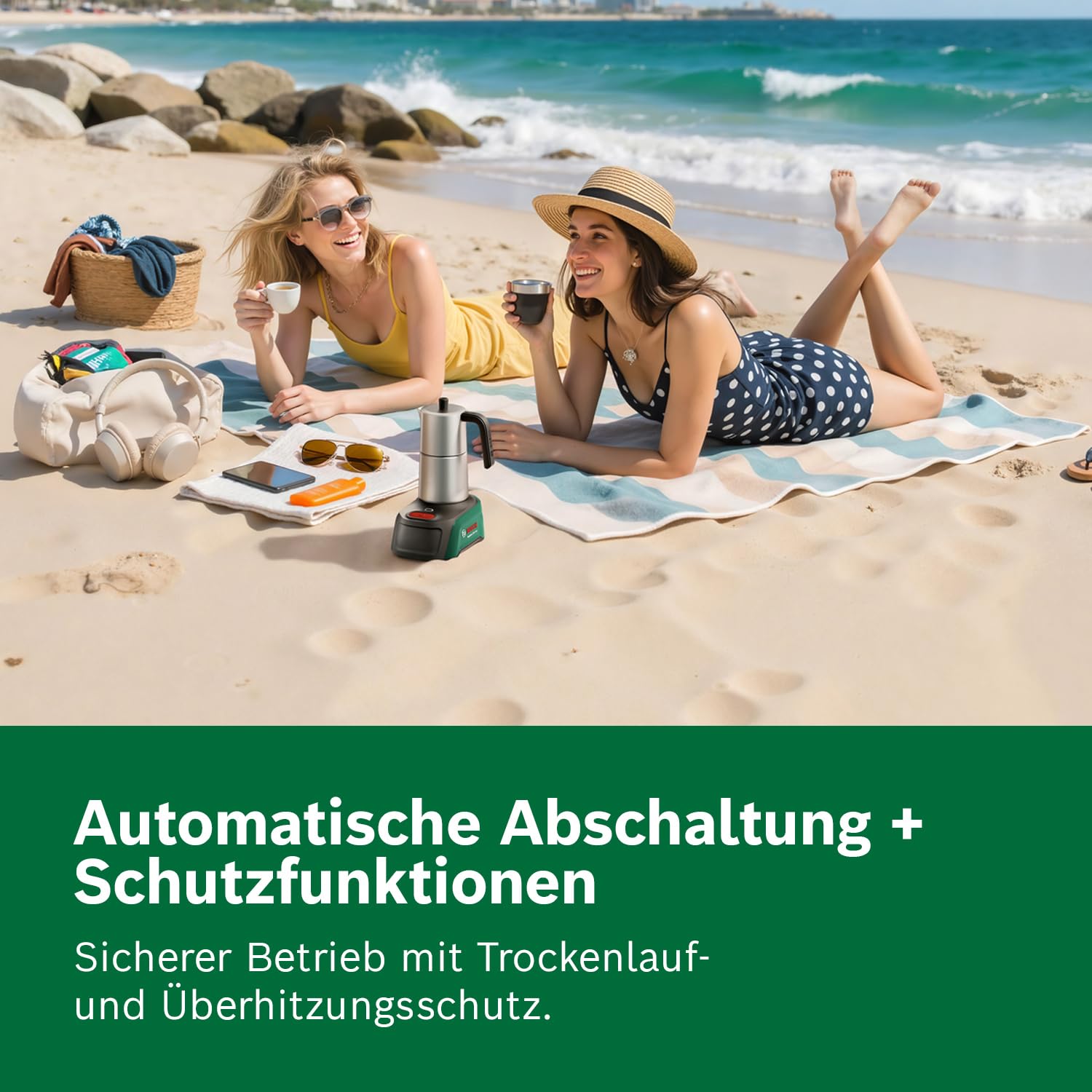 Bosch EasyMoka18V-2 Inox Akku-Kaffeemaschinen 18V System