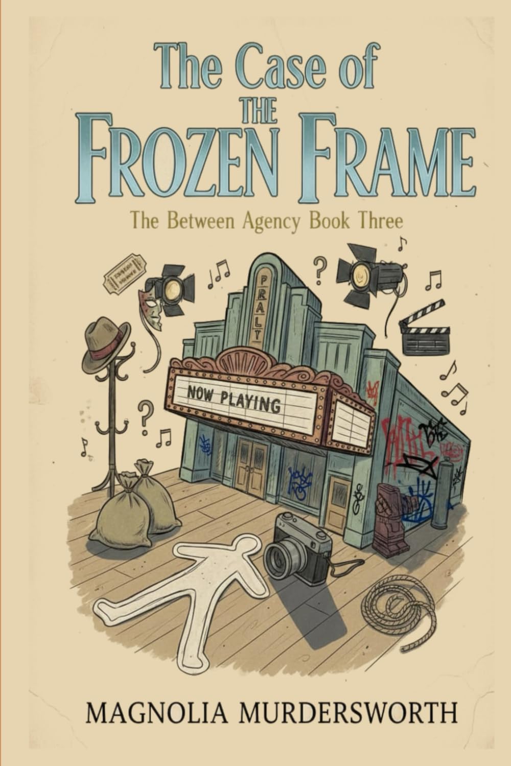 The Case of The Frozen Frame: A Supernatural Murder Mystery (The Between Agency)
