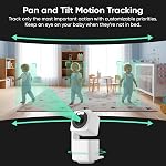 WYZE Cam Pan v4, 4K Smart Security Camera, AI Indoor/Outdoor Cameras for Home Security, Color Night Vision, 360° Pan/Tilt/8 x Digital Zoom, 2.4G & 5G, Works with Alexa & Google Assistant