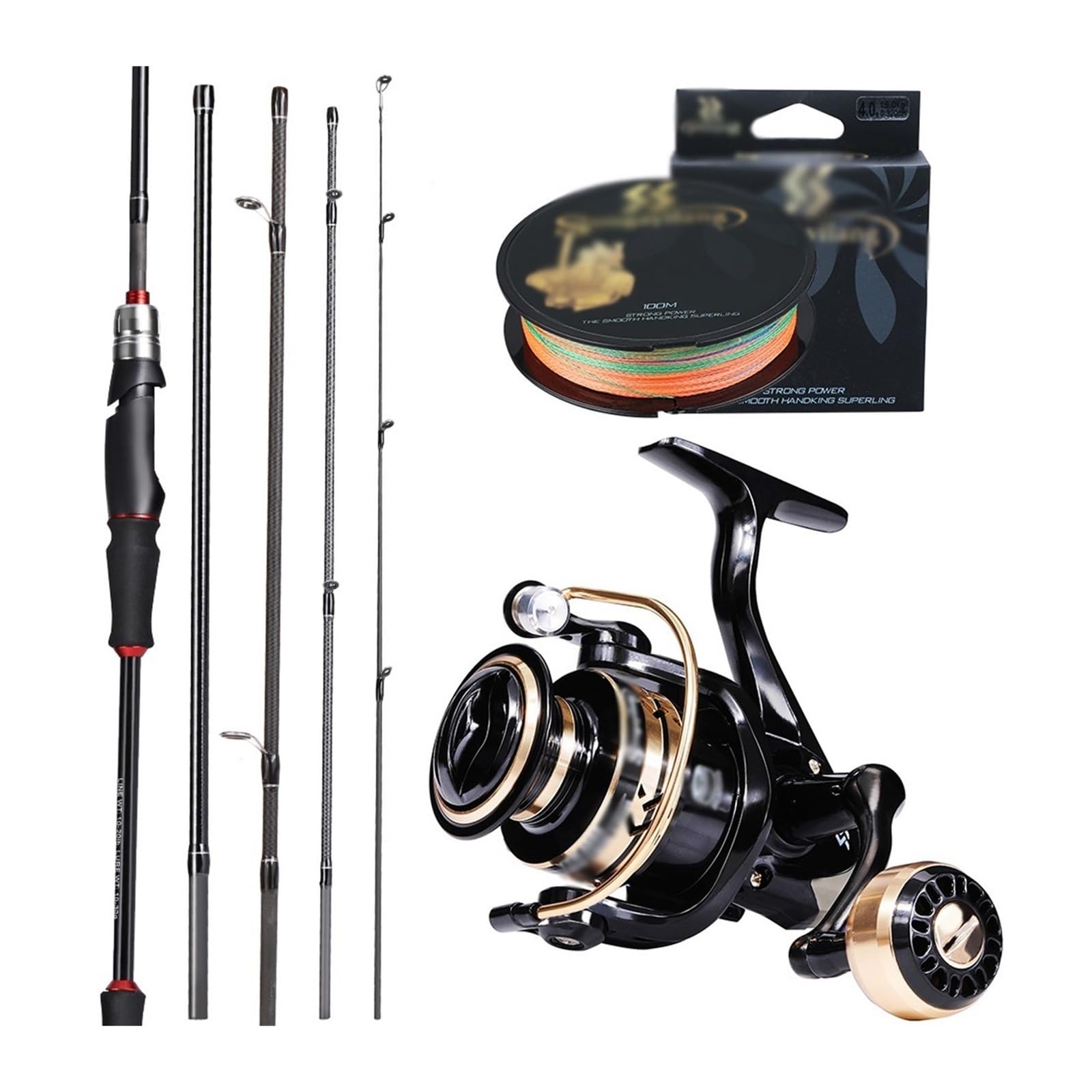 Best Bass Fishing Rods And Reels – Fishing Rod Spinning Fishing Reel and Rod Set 1.8m 2.1M Bass ...