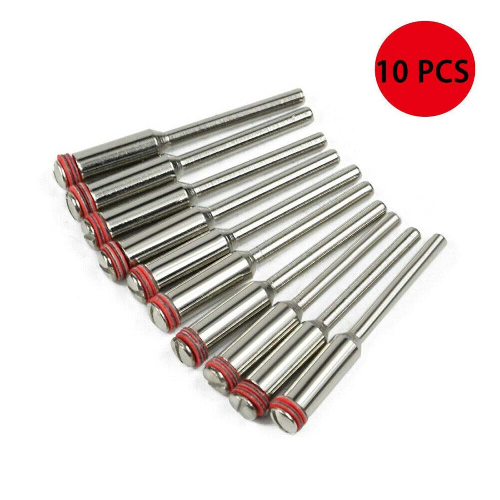 10pcs 3mm Shank Mandrel Arbor Shaft Wheel for Dremel Cutting Off Wheel Disc Holder Rotary Tool, 3mm mandrels - Image 2