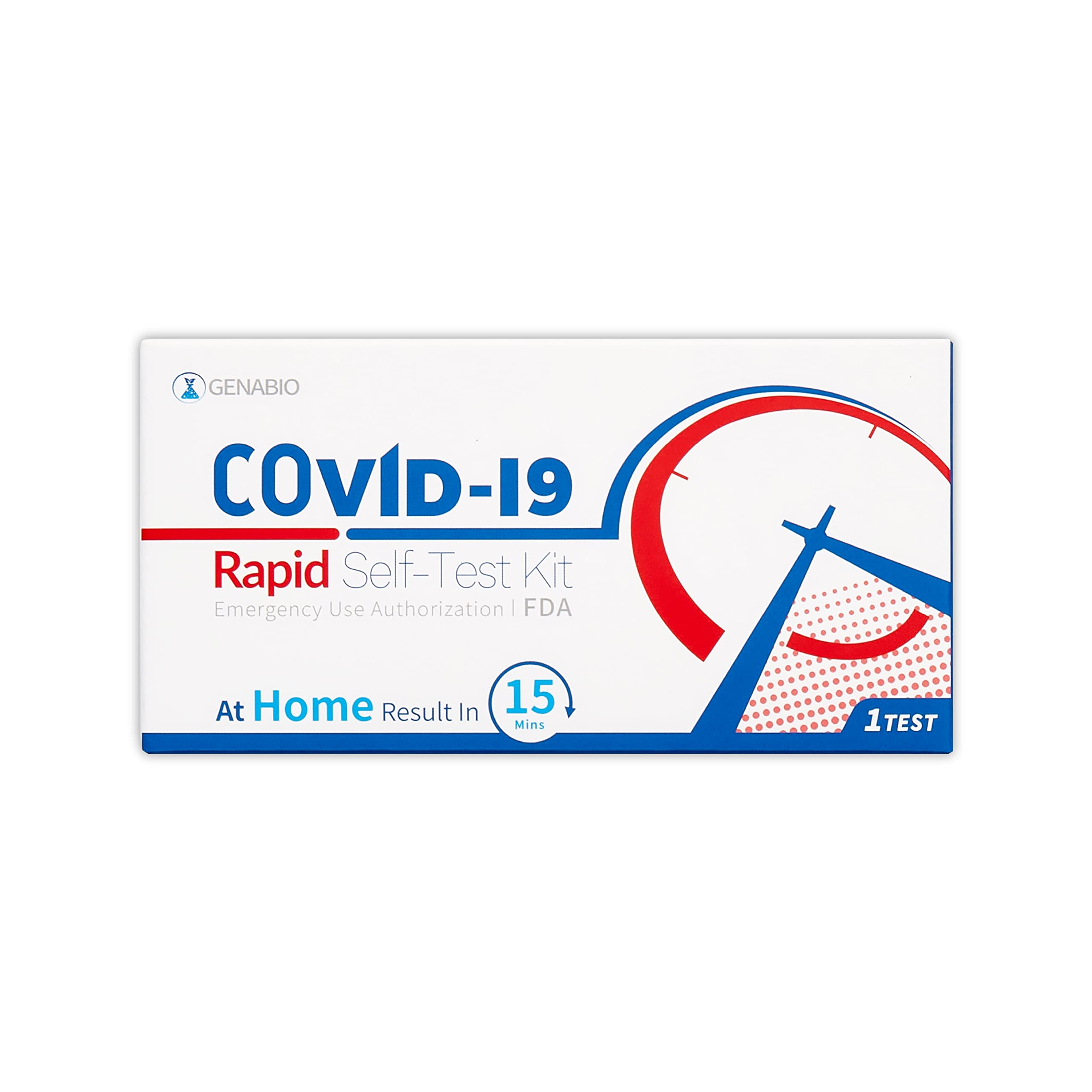 Genabio COVID19 Rapid SelfTest Kit 15 Minute Results