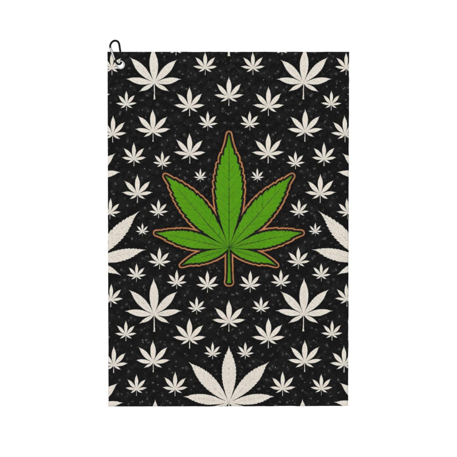 BSDFGSDD Weedleaf Leaves Golf Towel 24 x 16 inches