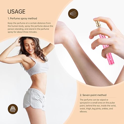 Miniatura 5 de Regalos para mujeres, juego de muestra de perfumes para mujer, 6 x 1.2 fl oz de perfume para mujer, tamaño mini de viaje, fragancias florales