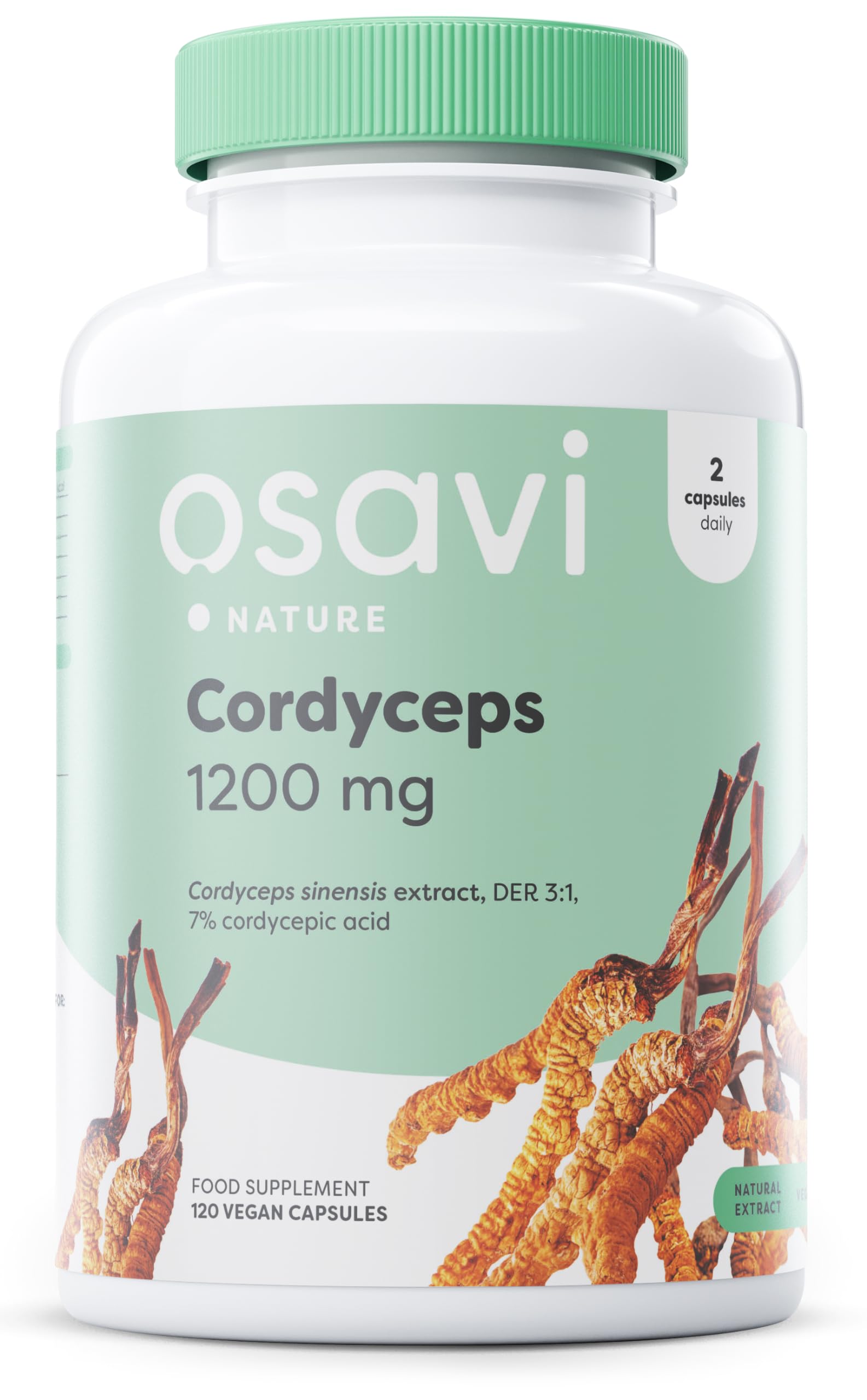 Osavi Cordyceps 1200mg, 120 Capsules