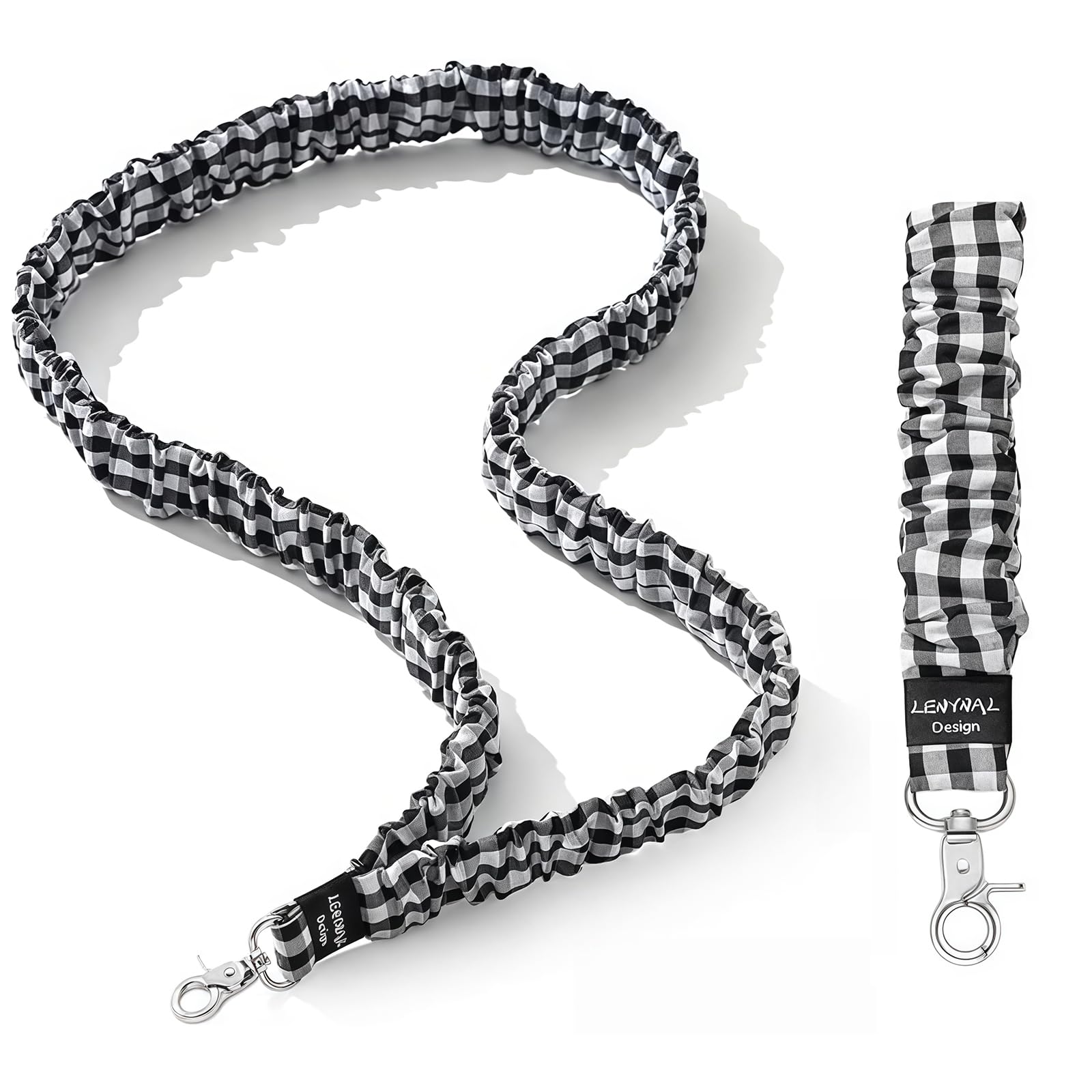 Vesavifaka Scrunchies Lanyard with Card Holder for Id Badges and Keys, Stretchy Teacher Lanyard Strap Card Protector for Women Worker Nurse Teacher Student Cruise Ship