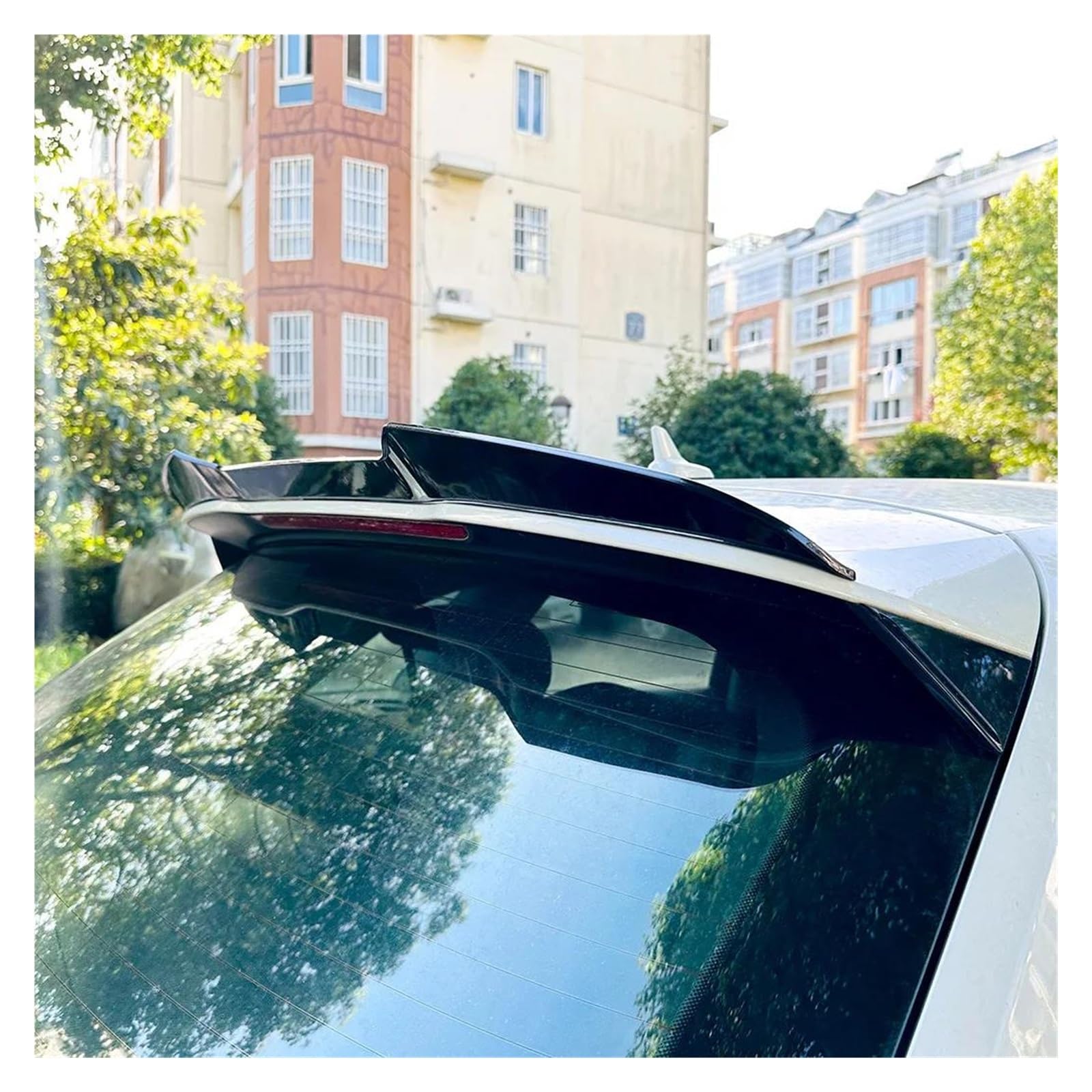 Spoiler Carrozzeria Per A3 S3 Sportback 8V Facelift 2016-2019 Spoiler posteriore per tetto per Decorazione Tuning Alettone Spoiler Posteriore(Nero lucido)