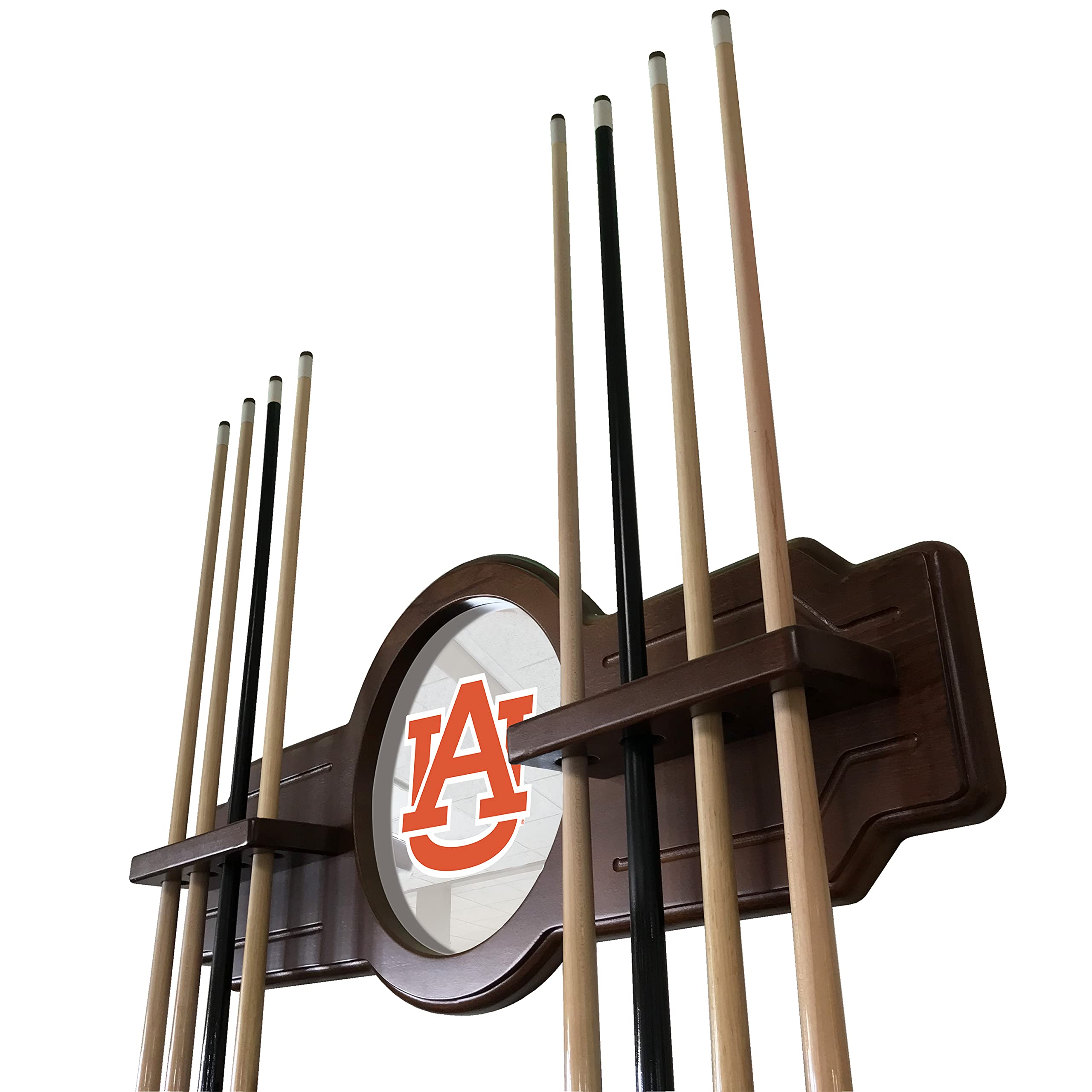 Auburn Cue Rack in Black Finish by Holland Bar Stool