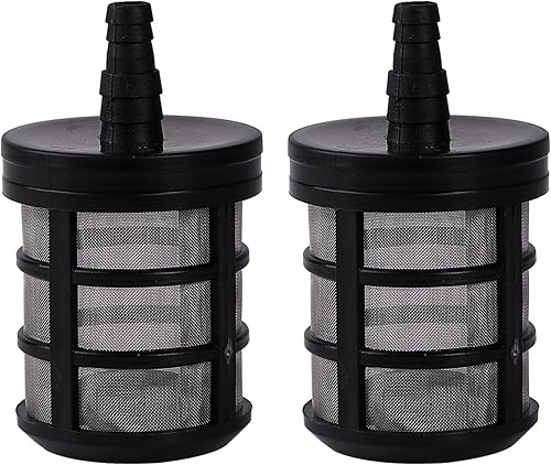2 filtros de manguera doméstica, filtros de bomba de agua y filtros de cifrado de acero inoxidable son adecuados para pulverizadores, lavadoras de