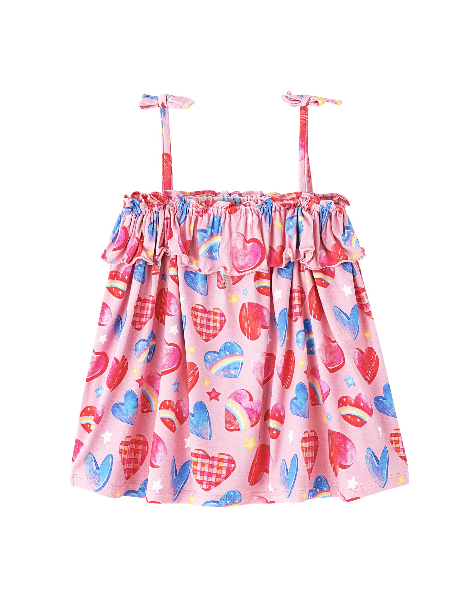 Baby Girl Sleeveless T-Shirts Toddler Infant Girls Tank Top T-Shirt Viscose from Bamboo Summer Cool Tees 3Months-5T