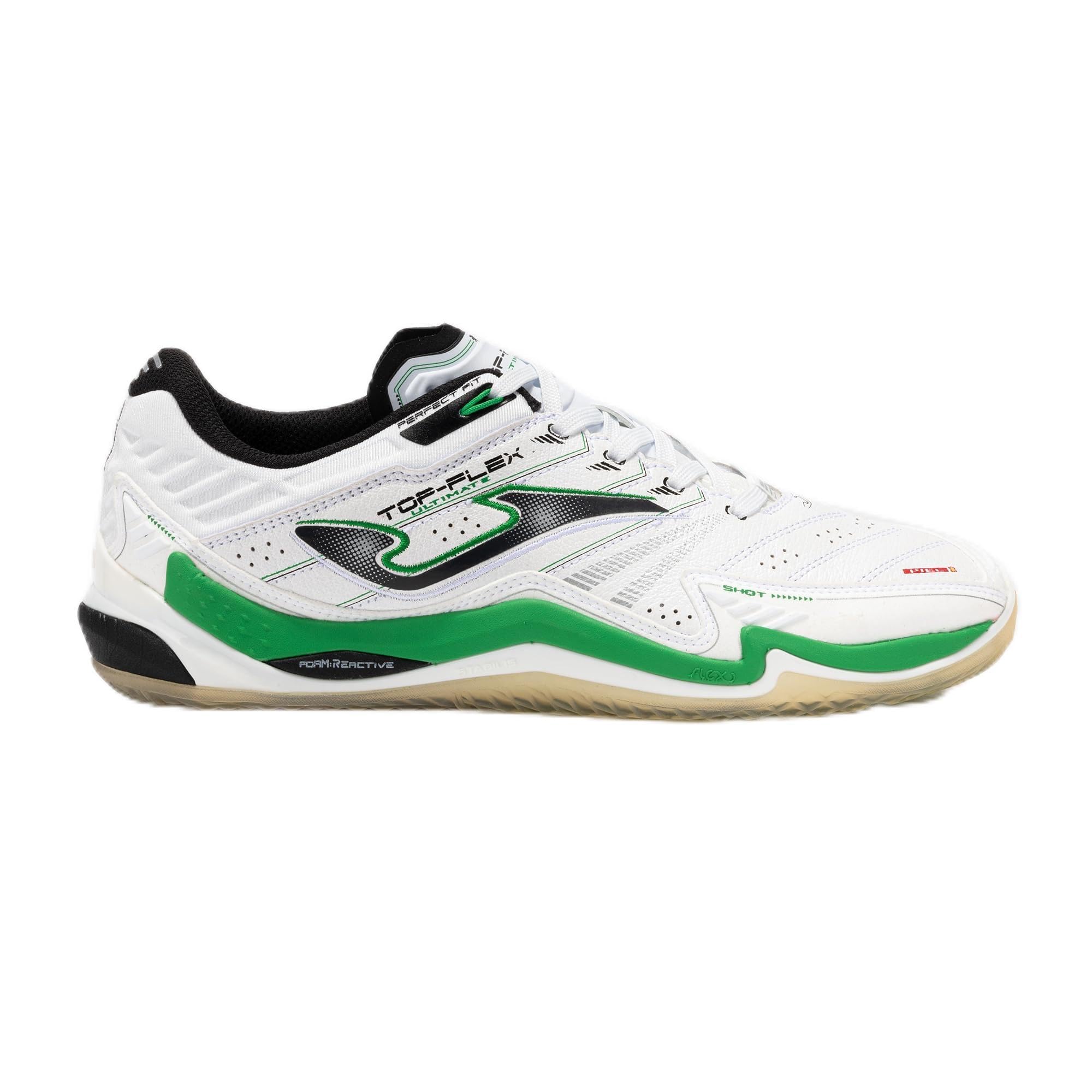 Joma Zapatillas Fútbol Sala Hombre, 39-46 Suela Indoor con Control de Balón y Ajuste Preciso – Top Flex Ultimate