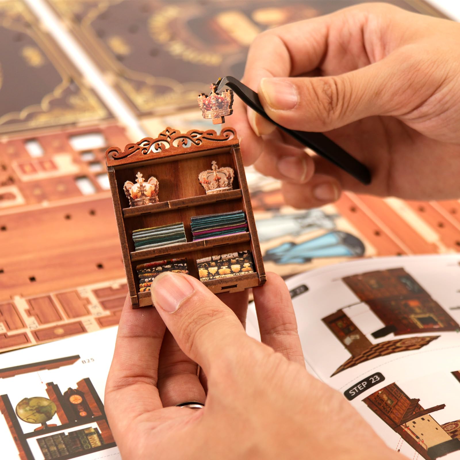 Amazon | Royal Seamer DIYブックヌークキット | タッチライト