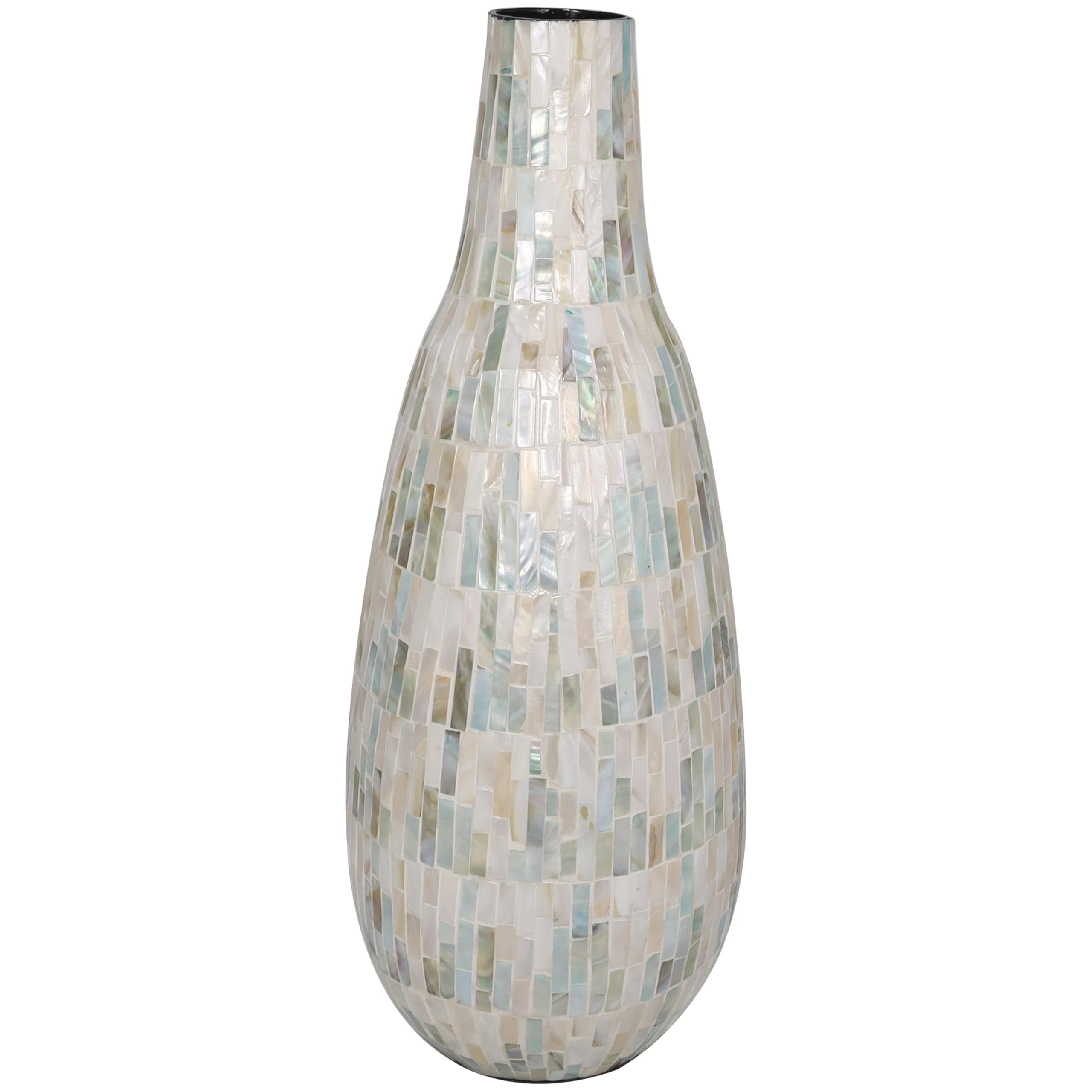 Amazon.com: Deco 79 Mother of Pearl Shell Handmade Decorative Vase