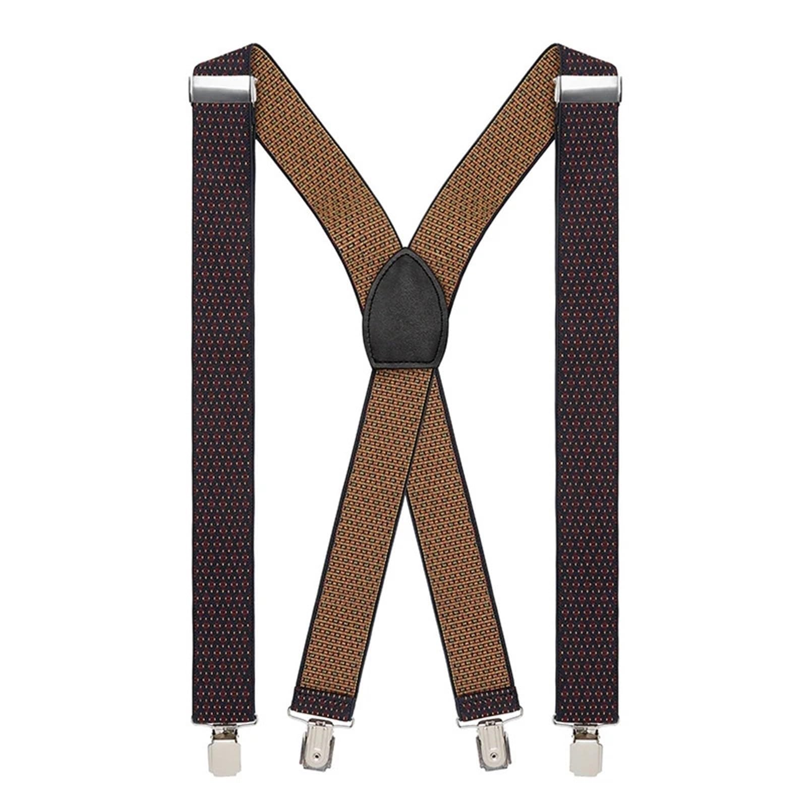 Tirantes Para Pantalones Hombre Tirantes elásticos for hombre, hebilla de tirantes elástica for pantalones, Clips de tirantes antideslizantes, correas de hombro for padrinos de boda y ancianos