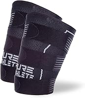 Vista 6 de Pure Athlete Thigh Compression Sleeve – Adjustable Straps Quad Wrap Support Brace, Hamstring Upper Leg