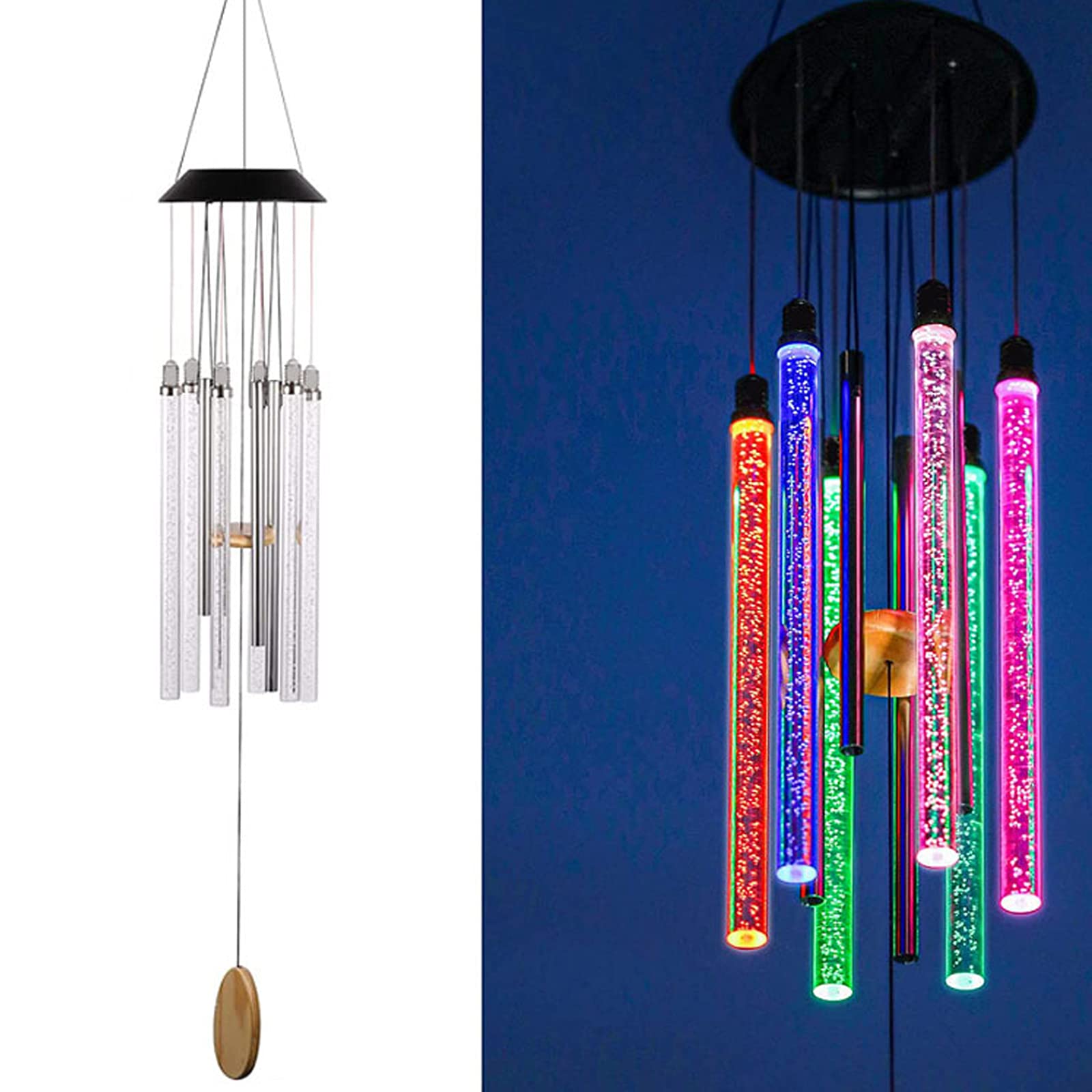 Adults Home & Garden Color Changing Night Lights Solar Powered Color Changing LED Ball Wind Chimes - Garden, Patio, Yard Decor Light Patio Decor Adults Home & Garden Color Changing Night Lights Solar Powered Color Changing LED Ball Wind Chimes - Garden, Patio, Yard Decor Light Patio Decor