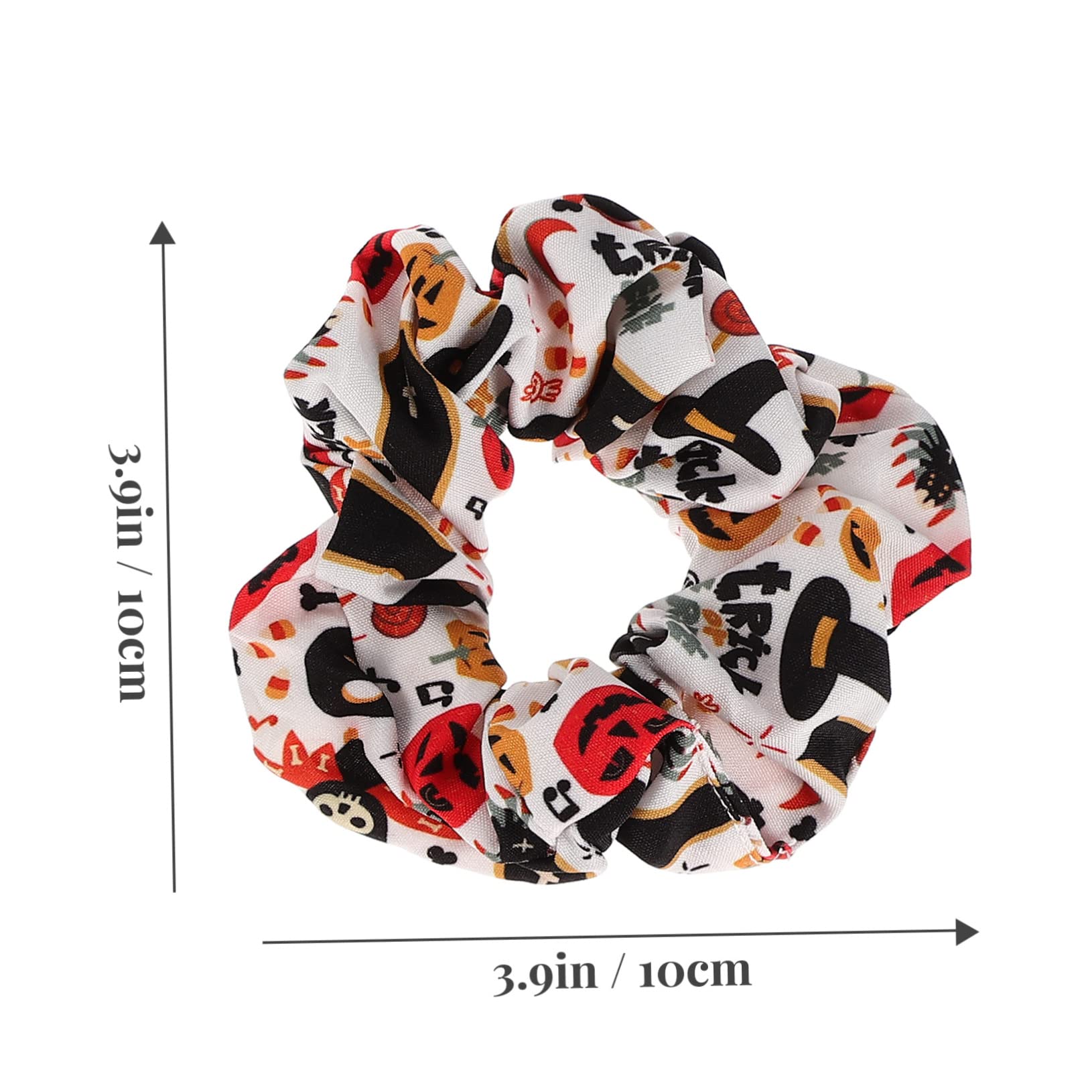 FRCOLOR 4 Set Di Fasce Per Elastiche Spesse Per Donne Fermagli Per Di Halloween Elastici Per Scrunchies Elastici Per A Spirale 12 Pezzi*4