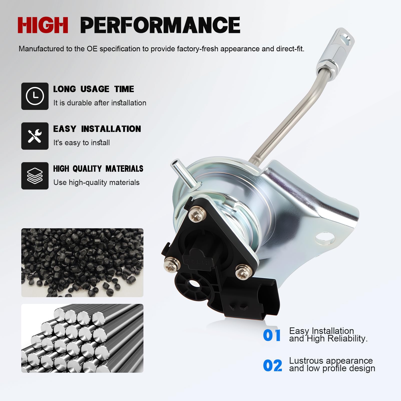 Turbo Wastegate 1.6 Hdi Pour 308 1.6 Hdi 1611139180 C3 1.4hdi 208 | Actionneur turbocompresseur 9673283680 0375Q9