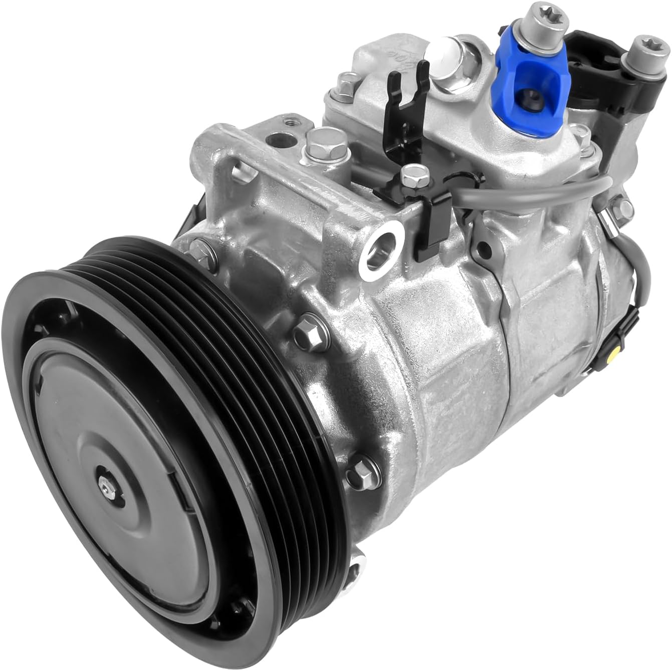 GELUOXI 4F0260805AF AC Compressor w/Clutch Replacement for 2006-2012 Audi A6 Q5 S4 S5 3.0/3.2L Part# 471-1503, 4F0260805AB