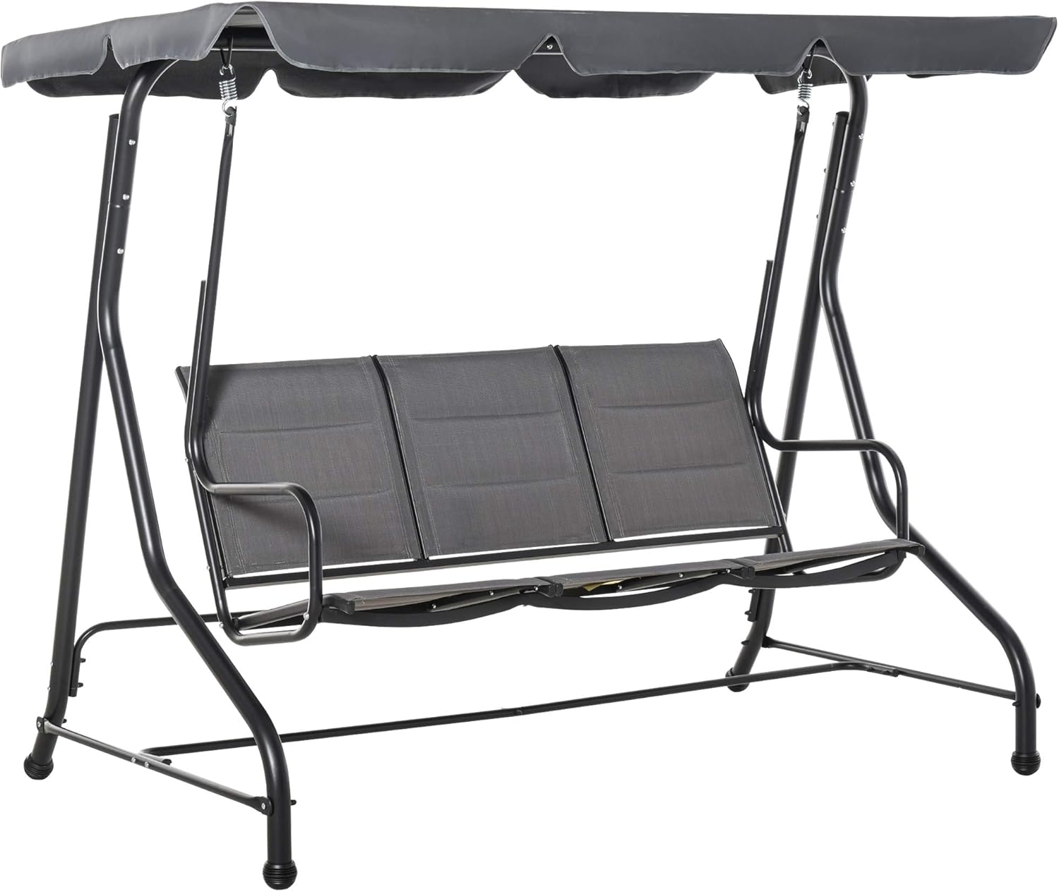 Buy Outsunny 3 Seater Porch Swing Chair Outdoor Patio Bench For Deck With Adjustable Canopy Buy Outsunny 3 Seater Porch Swing Chair Outdoor Patio Bench For Deck With Adjustable Canopy